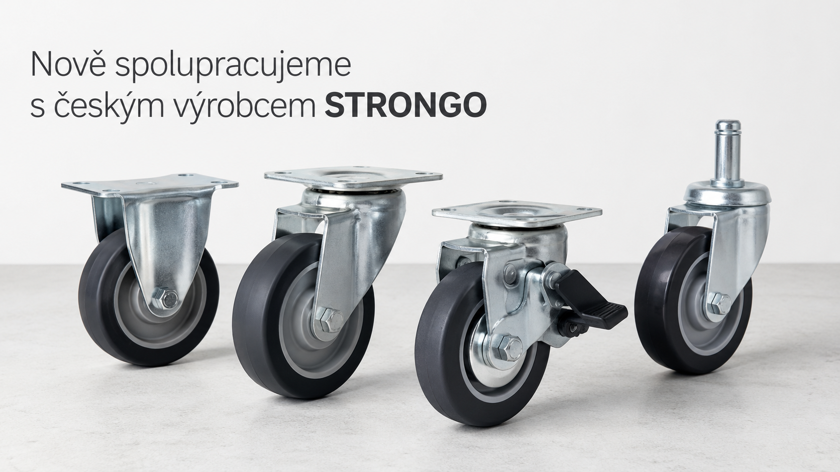 Nově spolupracujeme s českým výrobcem STRONGO