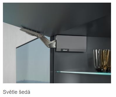 Sada krytek AVENTOS HK top šedá