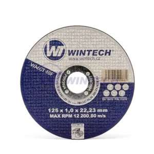 WT WINTECH® řezný kotouč Extra lifetime 125 × 1,0 × 22, 1 ks