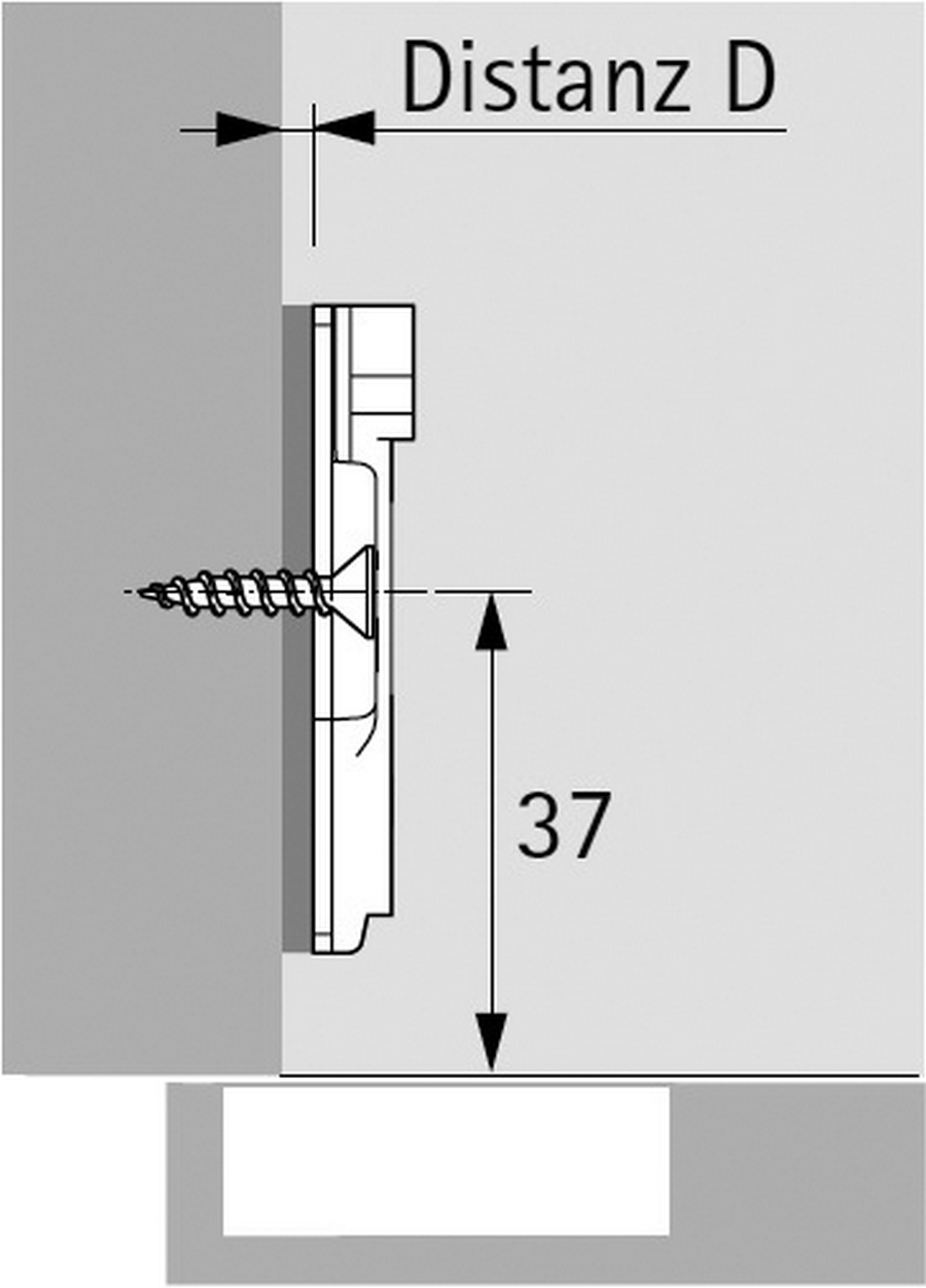 Podložka mont. HET SENSYS/INTERMAT 8099 D=1,5 mm vrut