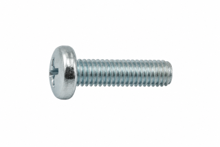 Eurošroub 6,3 × 16 mm půlk. hl. ZB (balení 1000 ks)