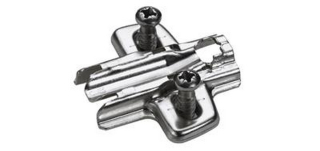 Montážní podložka HET SENSYS/INTERMAT 8099, D = 1,5 mm, eurošrouby Ø 5 × 12 mm