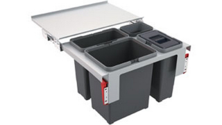 Odpadkový koš FRANKE GARBO 60-3 1 × 12 l, 1 × 18 l, 1 × 8 l
